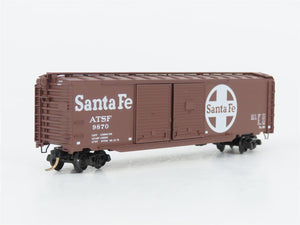 N Scale Micro-Trains MTL 78060 ATSF Santa Fe 50' Double Door Auto Box Car #9870