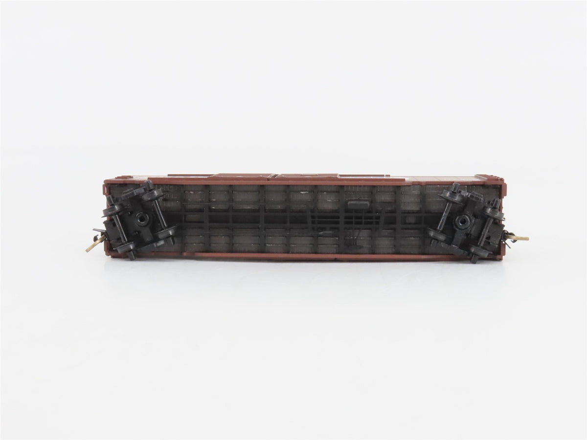 N Scale Micro-Trains MTL 78060 ATSF Santa Fe 50&#39; Double Door Auto Box Car #9870