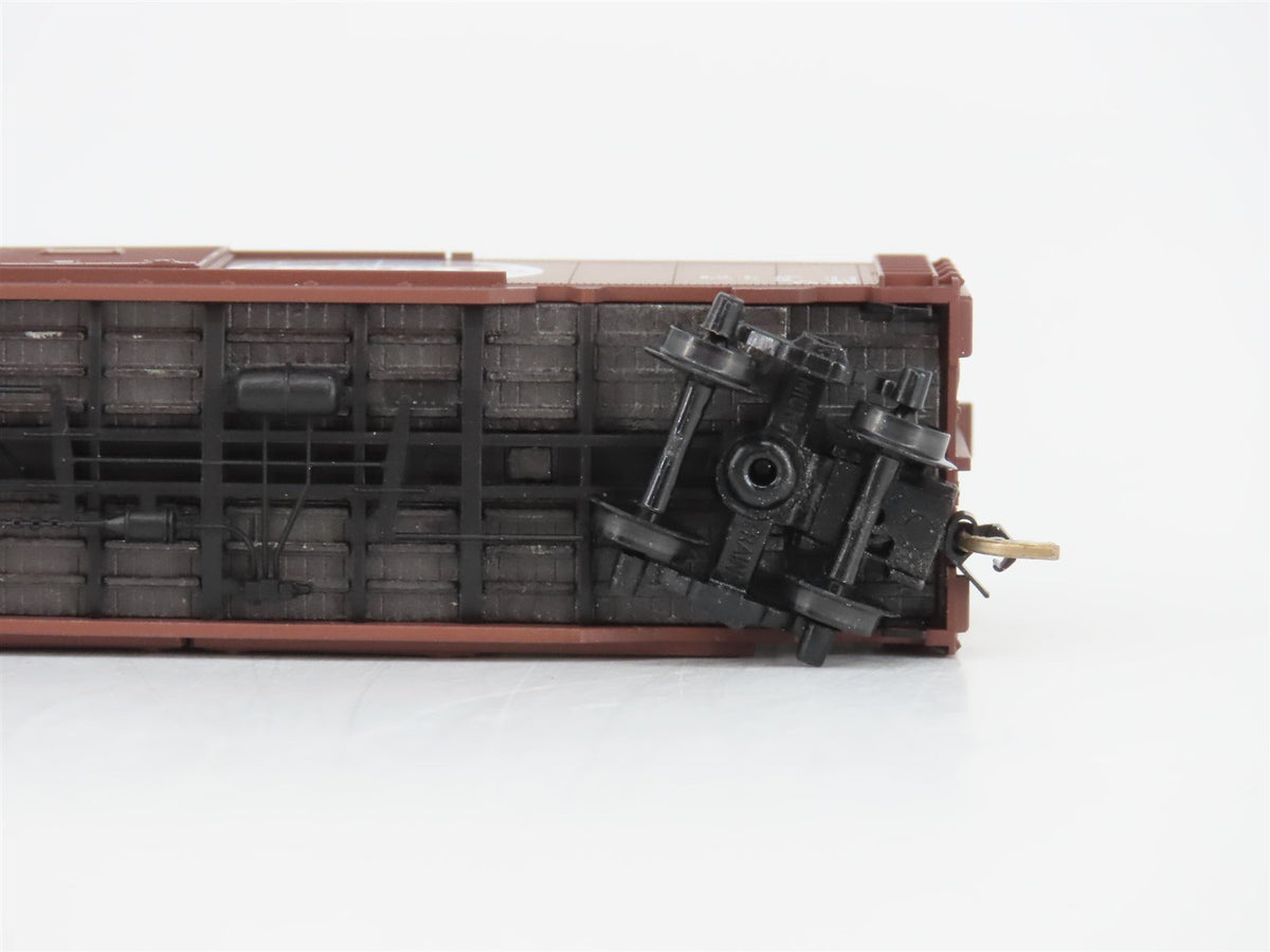 N Scale Micro-Trains MTL 78060 ATSF Santa Fe 50&#39; Double Door Auto Box Car #9870