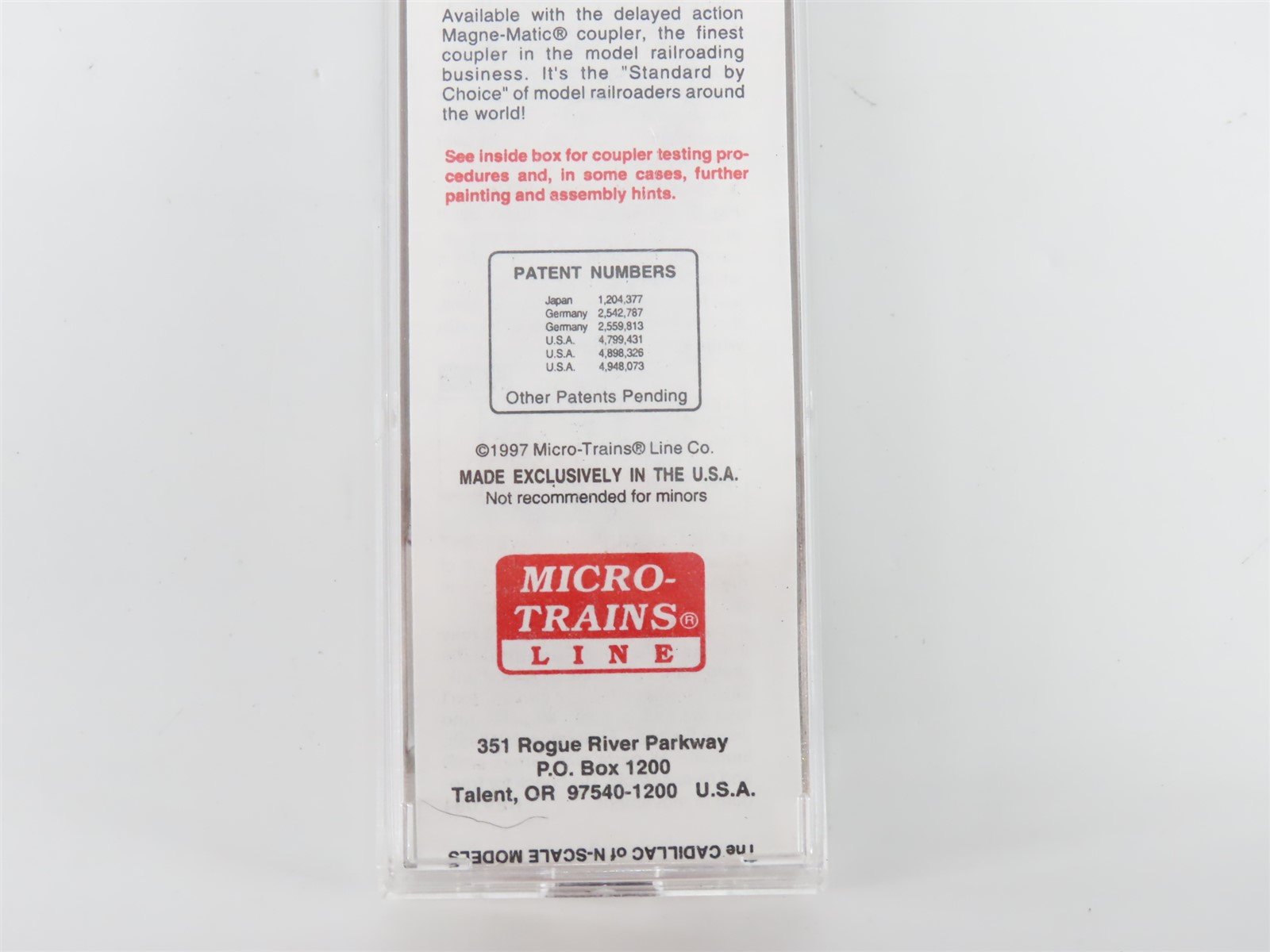 N Scale Micro-Trains MTL 78060 ATSF Santa Fe 50' Double Door Auto Box Car #9870