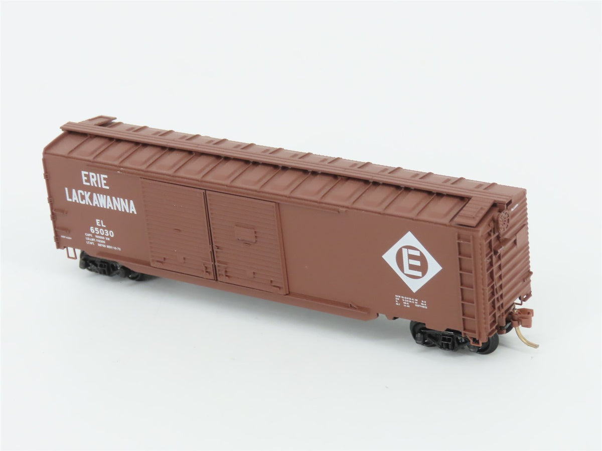 N Micro-Trains MTL 78050 EL Erie Lackawanna 50&#39; Double Door Auto Box Car #65030