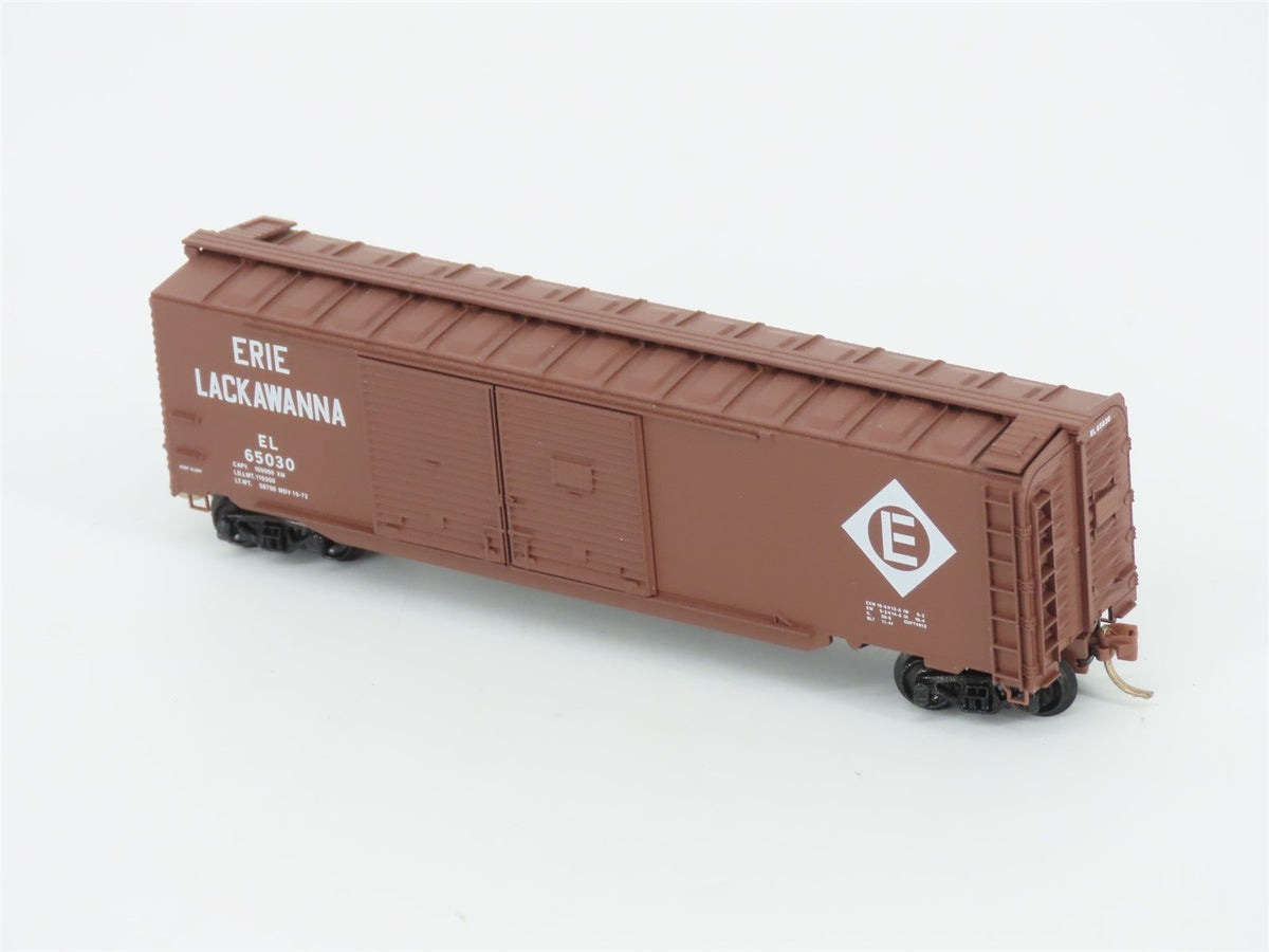 N Micro-Trains MTL 78050 EL Erie Lackawanna 50&#39; Double Door Auto Box Car #65030