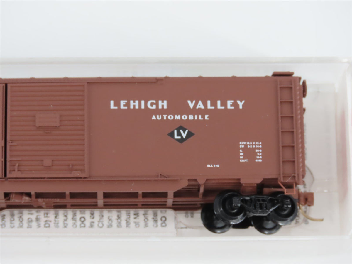 N Micro-Trains MTL 78040 LV Lehigh Valley 50&#39; Double Door Auto Box Car #8505