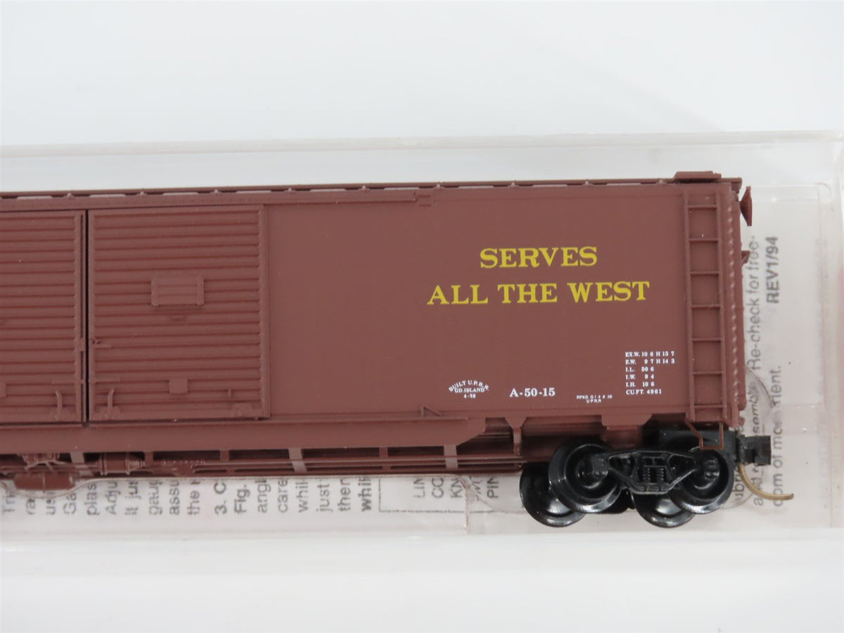 N Micro-Trains MTL 78030 UP Union Pacific 50&#39; Double Door Auto Box Car #161100