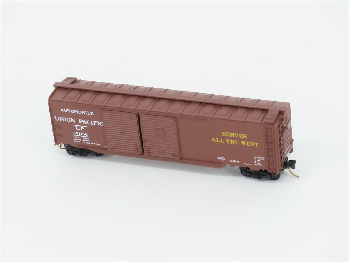 N Micro-Trains MTL 78030 UP Union Pacific 50&#39; Double Door Auto Box Car #161100