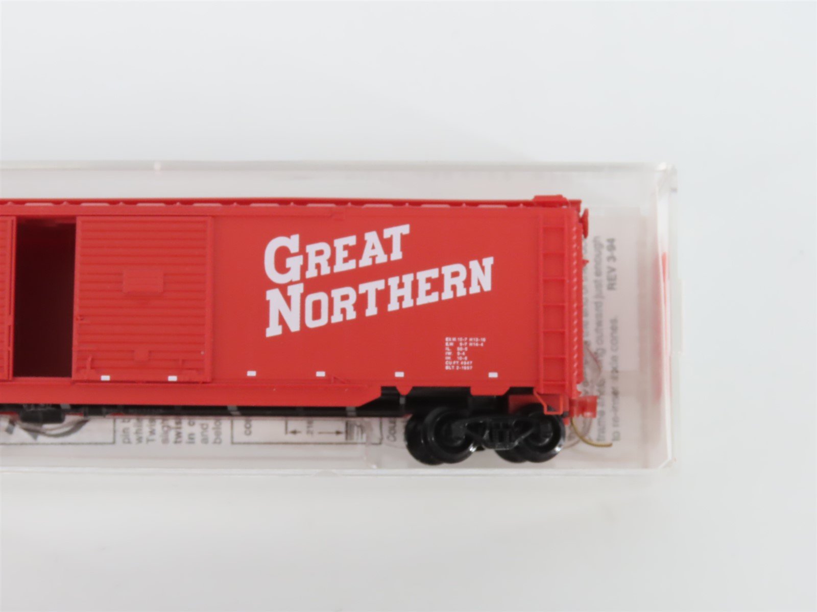 N Micro-Trains MTL 78020 GN Great Northern 50' Double Door Auto Box Car #35449