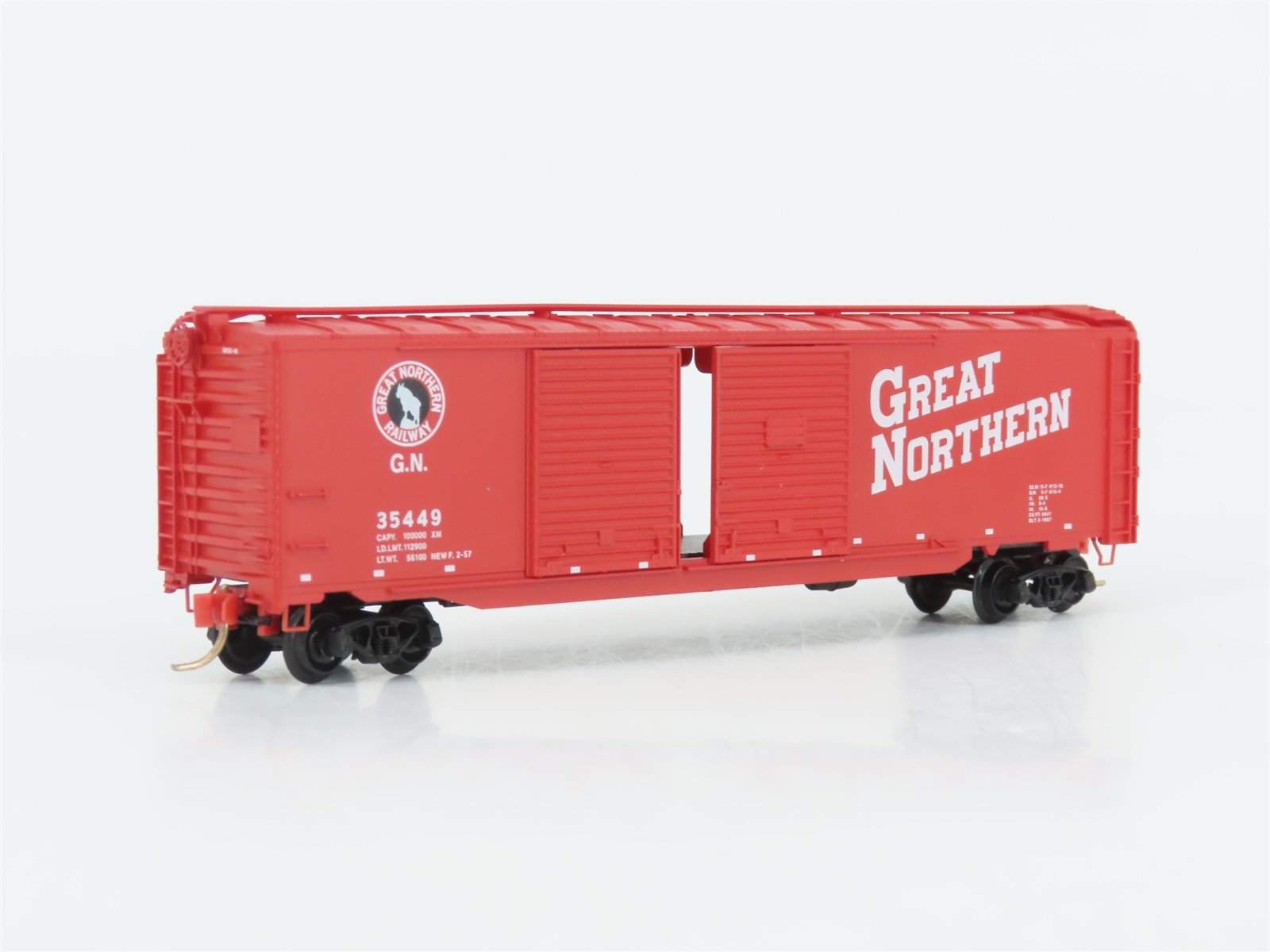 N Micro-Trains MTL 78020 GN Great Northern 50' Double Door Auto Box Car #35449