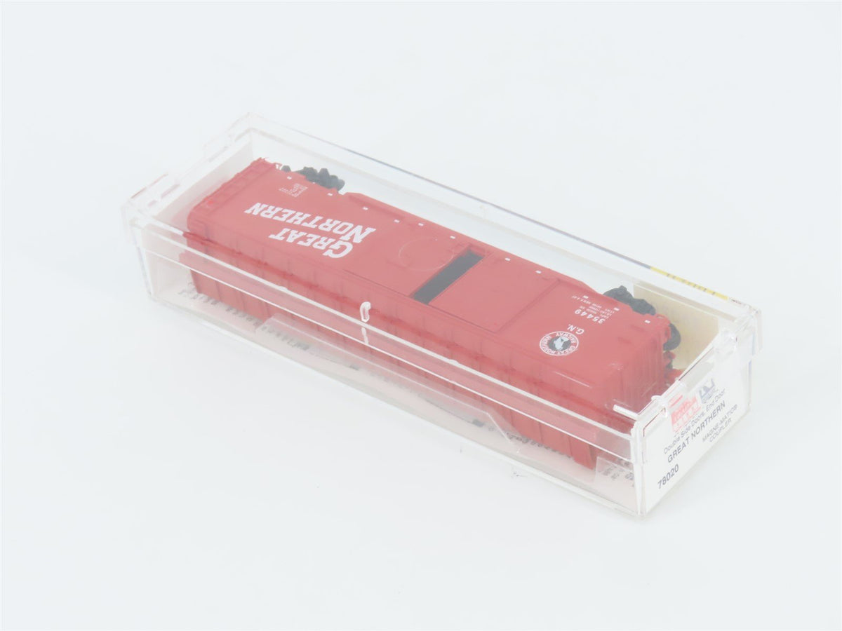 N Micro-Trains MTL 78020 GN Great Northern 50&#39; Double Door Auto Box Car #35449