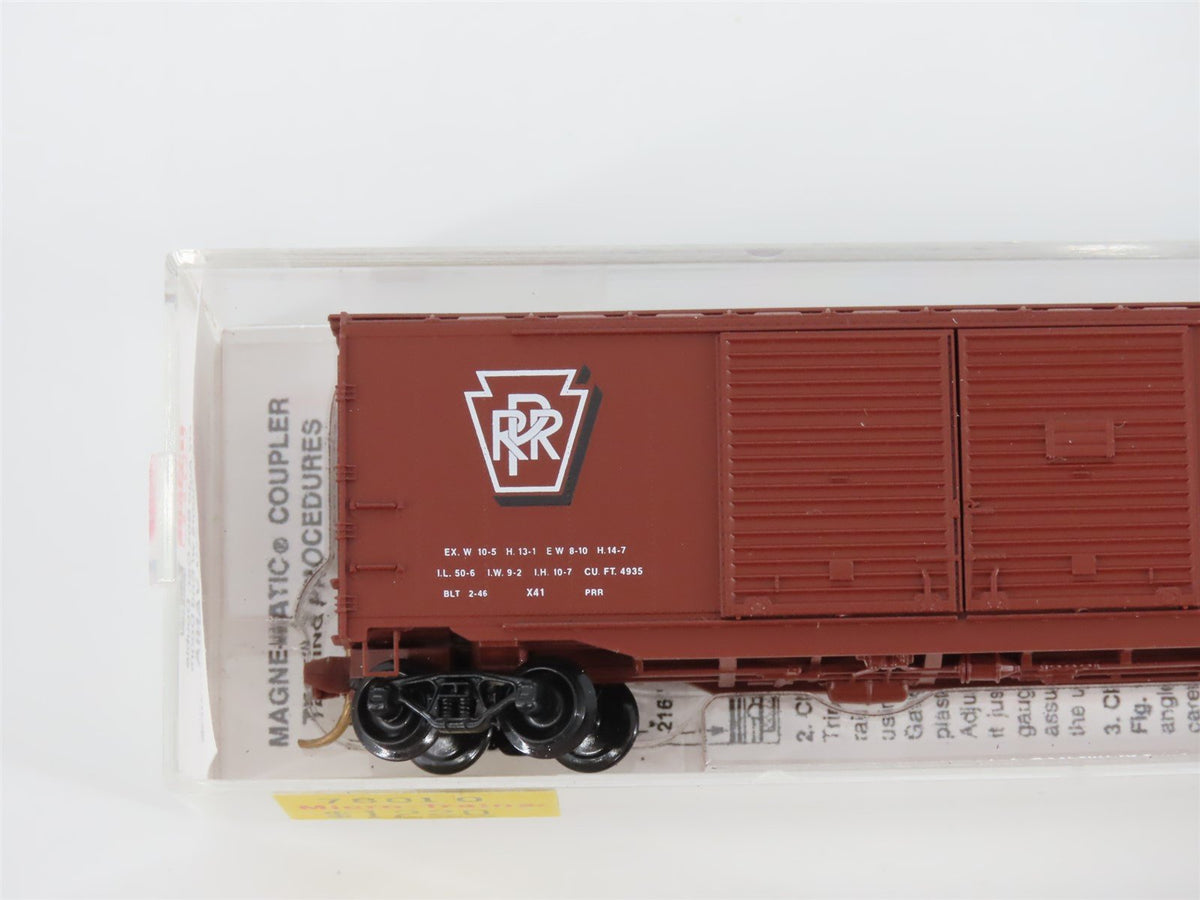 N Micro-Trains MTL 78010 PRR Pennsylvania 50&#39; Double Door Auto Box Car #82023