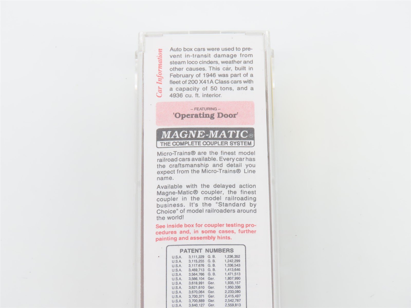 N Micro-Trains MTL 78010 PRR Pennsylvania 50' Double Door Auto Box Car #82023