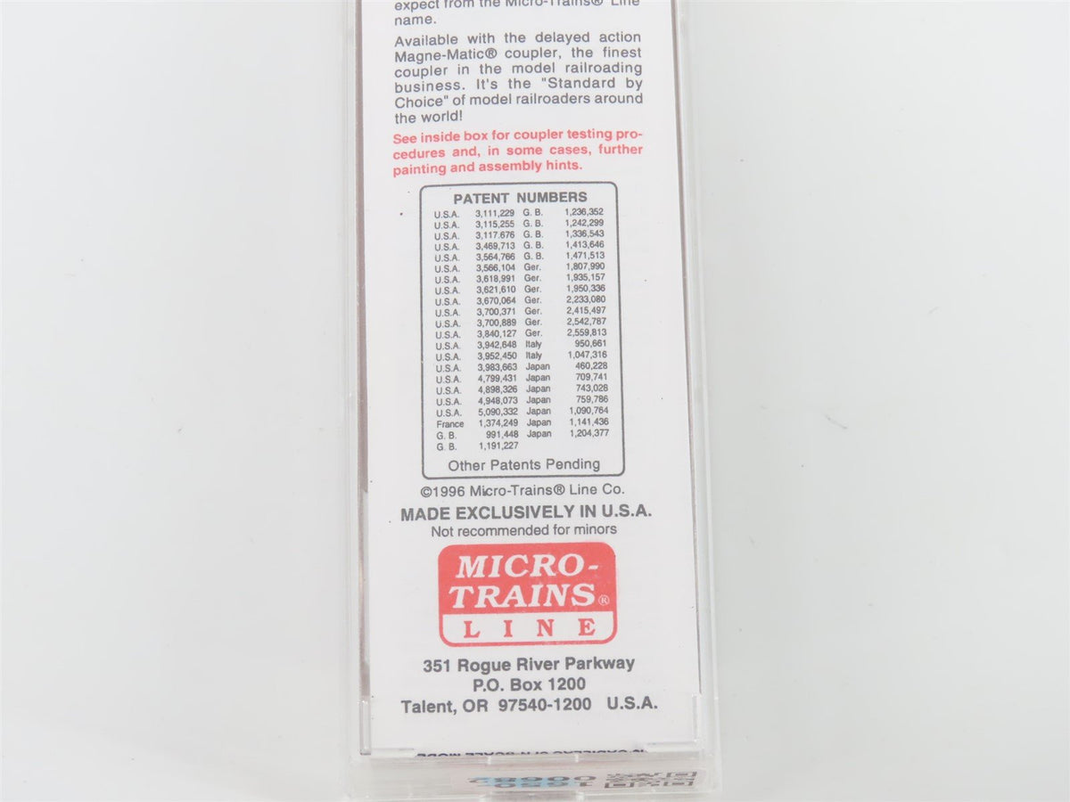 N Micro-Trains MTL 78010 PRR Pennsylvania 50&#39; Double Door Auto Box Car #82023