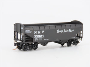 N Scale Micro-Trains MTL 87020 NKP Nickel Plate Road 2-Bay Hopper #33324