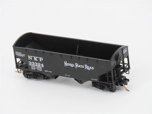N Scale Micro-Trains MTL 87020 NKP Nickel Plate Road 2-Bay Hopper #33324