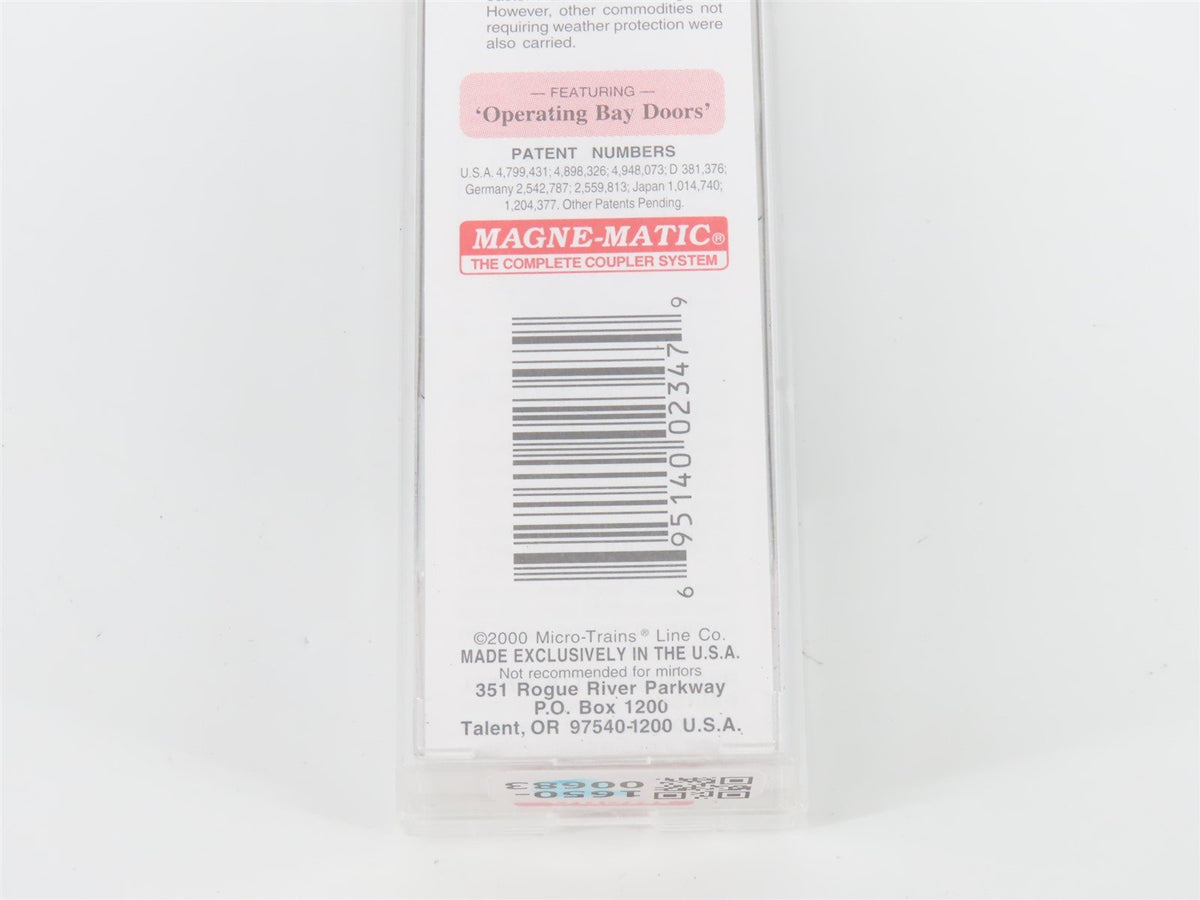 N Scale Micro-Trains MTL 87020 NKP Nickel Plate Road 2-Bay Hopper #33324