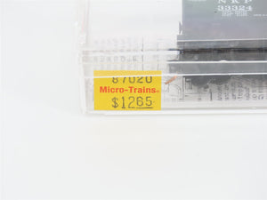 N Scale Micro-Trains MTL 87020 NKP Nickel Plate Road 2-Bay Hopper #33324