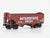 N Scale Micro-Trains MTL 87010 Interstate 33' 2-Bay Hopper #9234