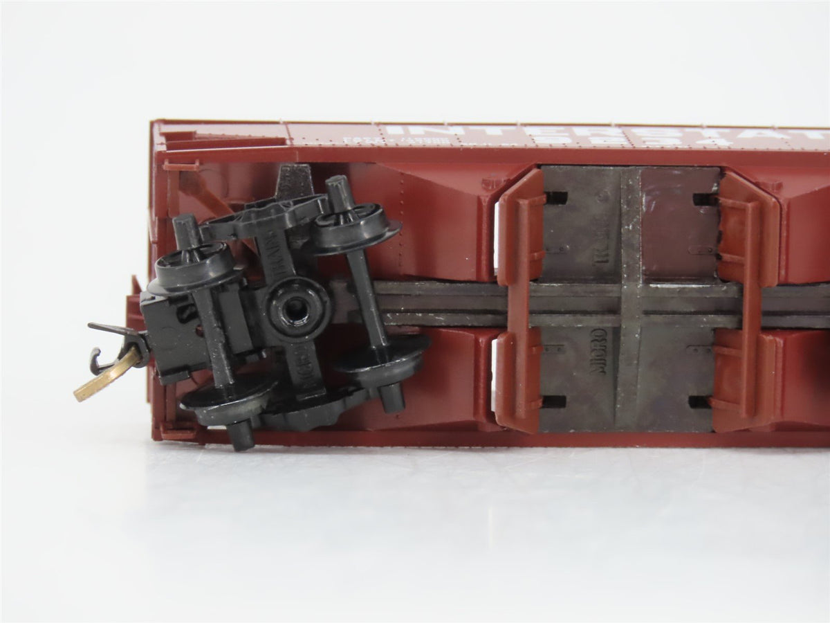 N Scale Micro-Trains MTL 87010 Interstate 33&#39; 2-Bay Hopper #9234