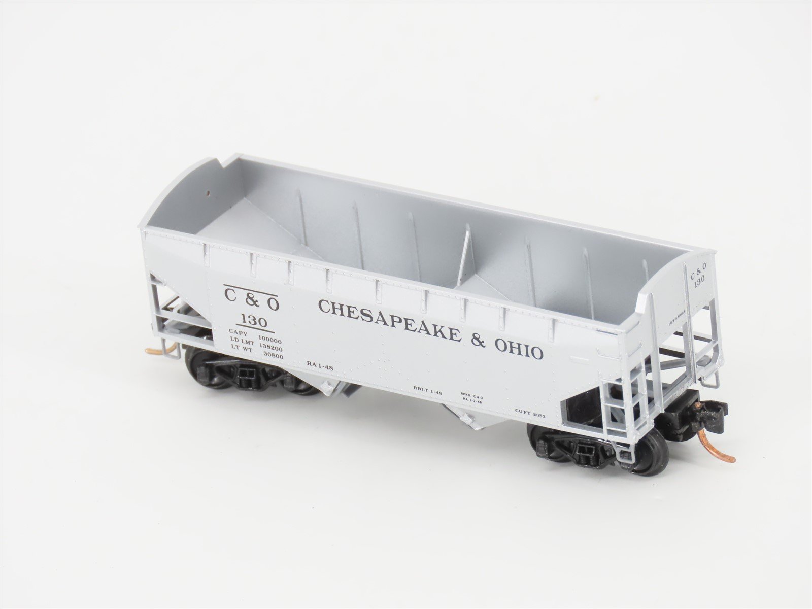 N Scale Micro-Trains MTL 86030 C&O Chesapeake & Ohio 33' 2-Bay Hopper #130