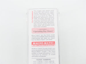 N Scale Micro-Trains MTL 86030 C&O Chesapeake & Ohio 33' 2-Bay Hopper #130