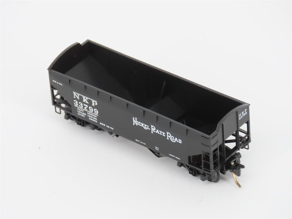 N Scale Micro-Trains MTL 86020 NKP Nickel Plate Road 33&#39; 2-Bay Hopper #33799