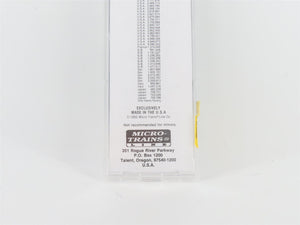 N Scale Micro-Trains MTL 86010 C&O Chesapeake & Ohio 33' 2 Bay Hopper #52133