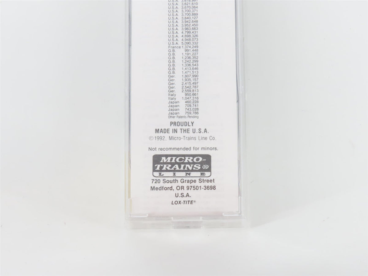 N Scale Micro-Trains MTL 86010 C&amp;O Chesapeake &amp; Ohio 33&#39; 2-Bay Hopper #51244