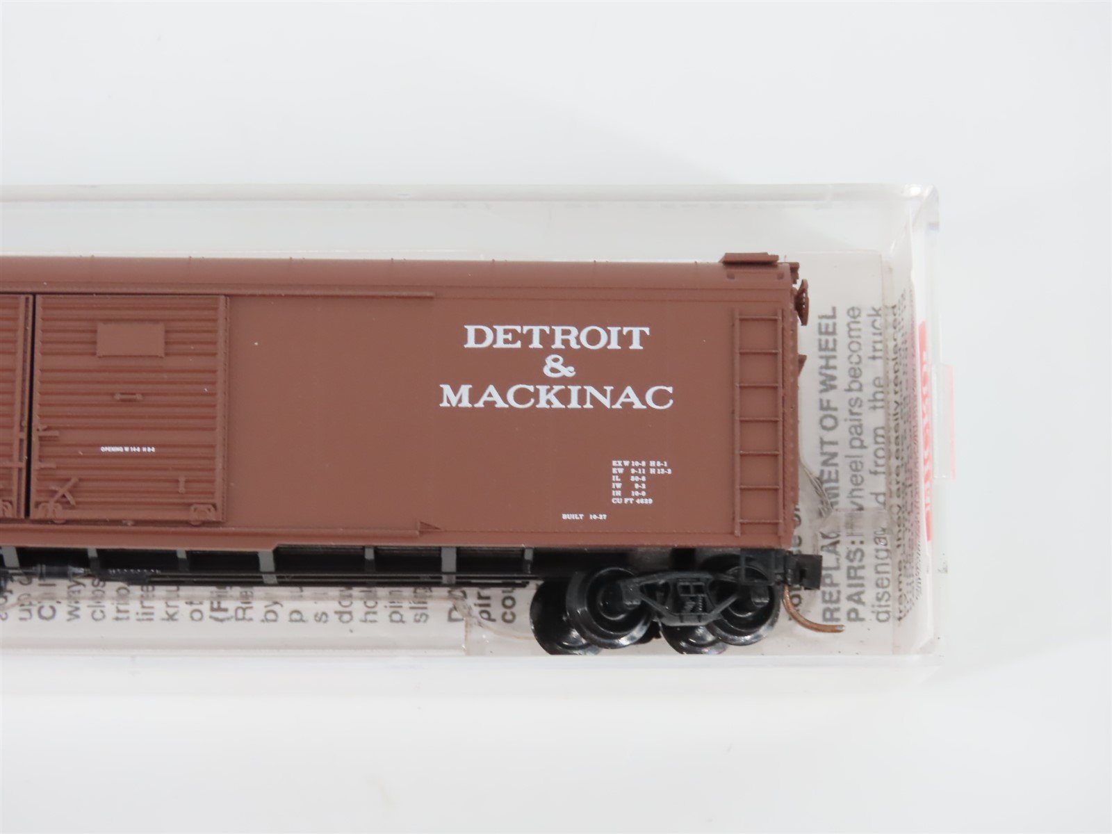 N Scale Micro-Trains MTL 79030 D&M Detroit & Mackinac Wagon Top Box Car #3440