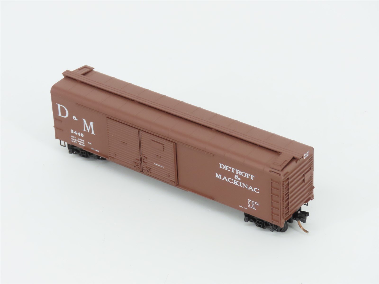 N Scale Micro-Trains MTL 79030 D&M Detroit & Mackinac Wagon Top Box Car #3440