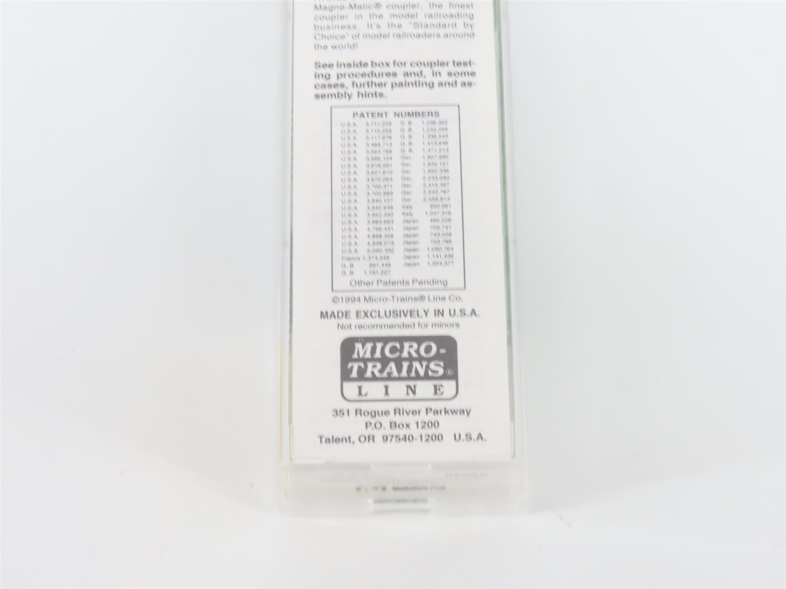 N Micro-Trains MTL 92040 MKT Missouri-Kansas-Texas 2 Bay Covered Hopper #450