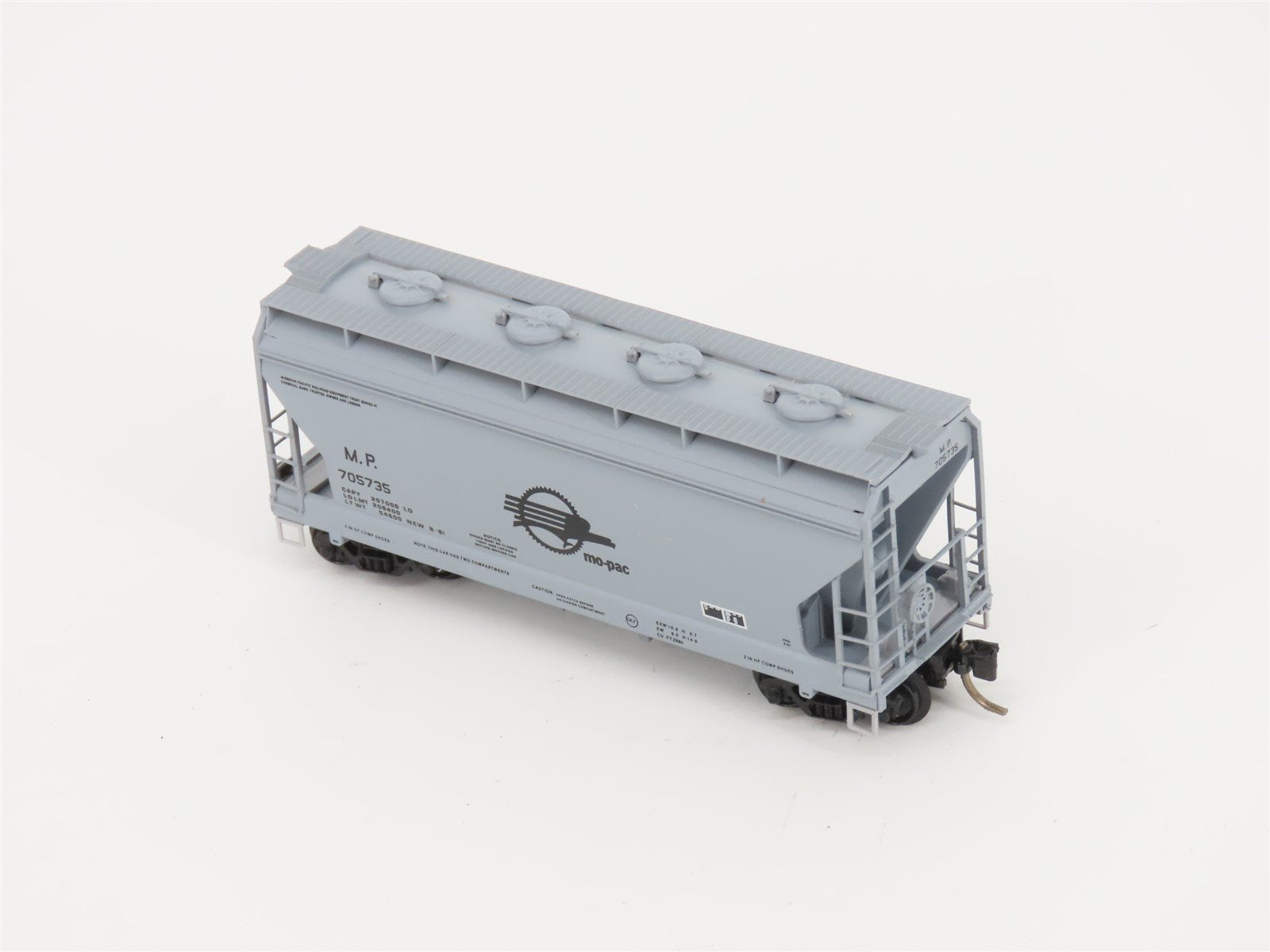 N Scale Micro-Trains MTL 92030 MP Mo-Pac 2 Bay ACF Centerflow Hopper #705735