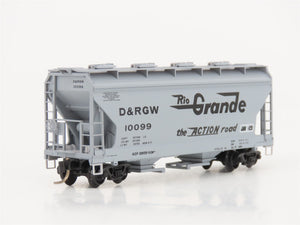 N Micro-Trains MTL 92020 D&RGW Rio Grande 2 Bay ACF Covered Hopper #10099