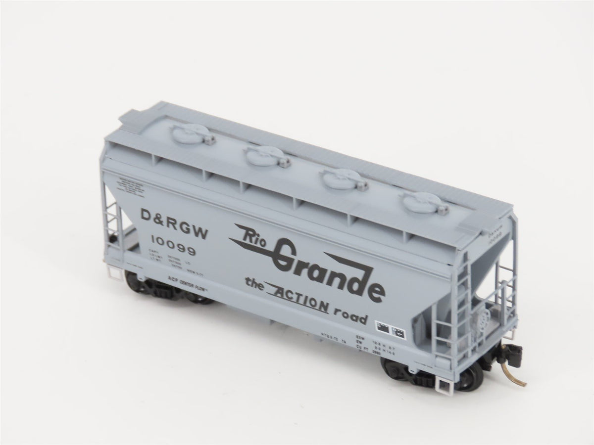 N Micro-Trains MTL 92020 D&amp;RGW Rio Grande 2 Bay ACF Covered Hopper #10099