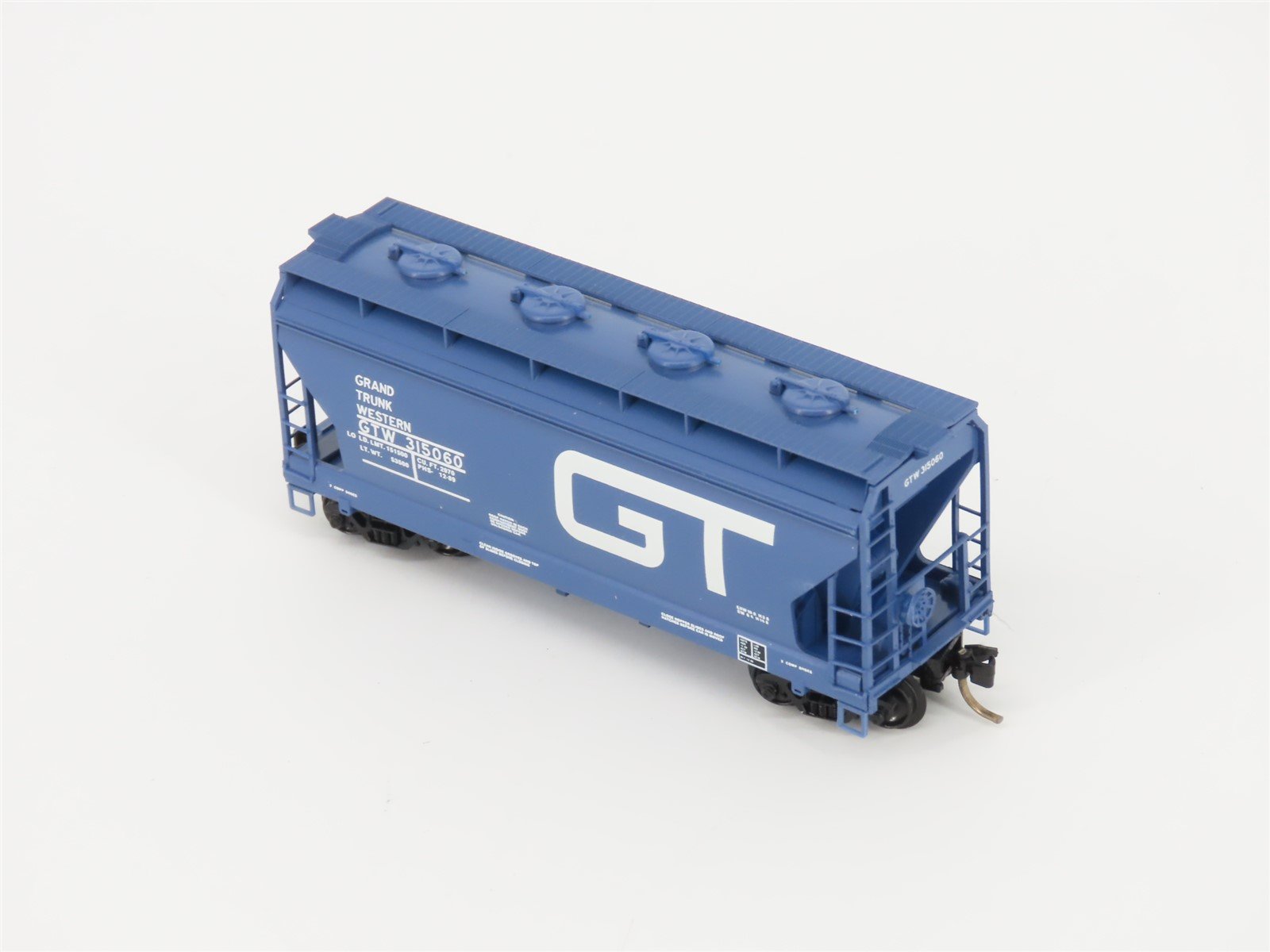 N Micro-Trains MTL 92010 GTW Grand Trunk Western 2 Bay Centerflow Hopper #315060