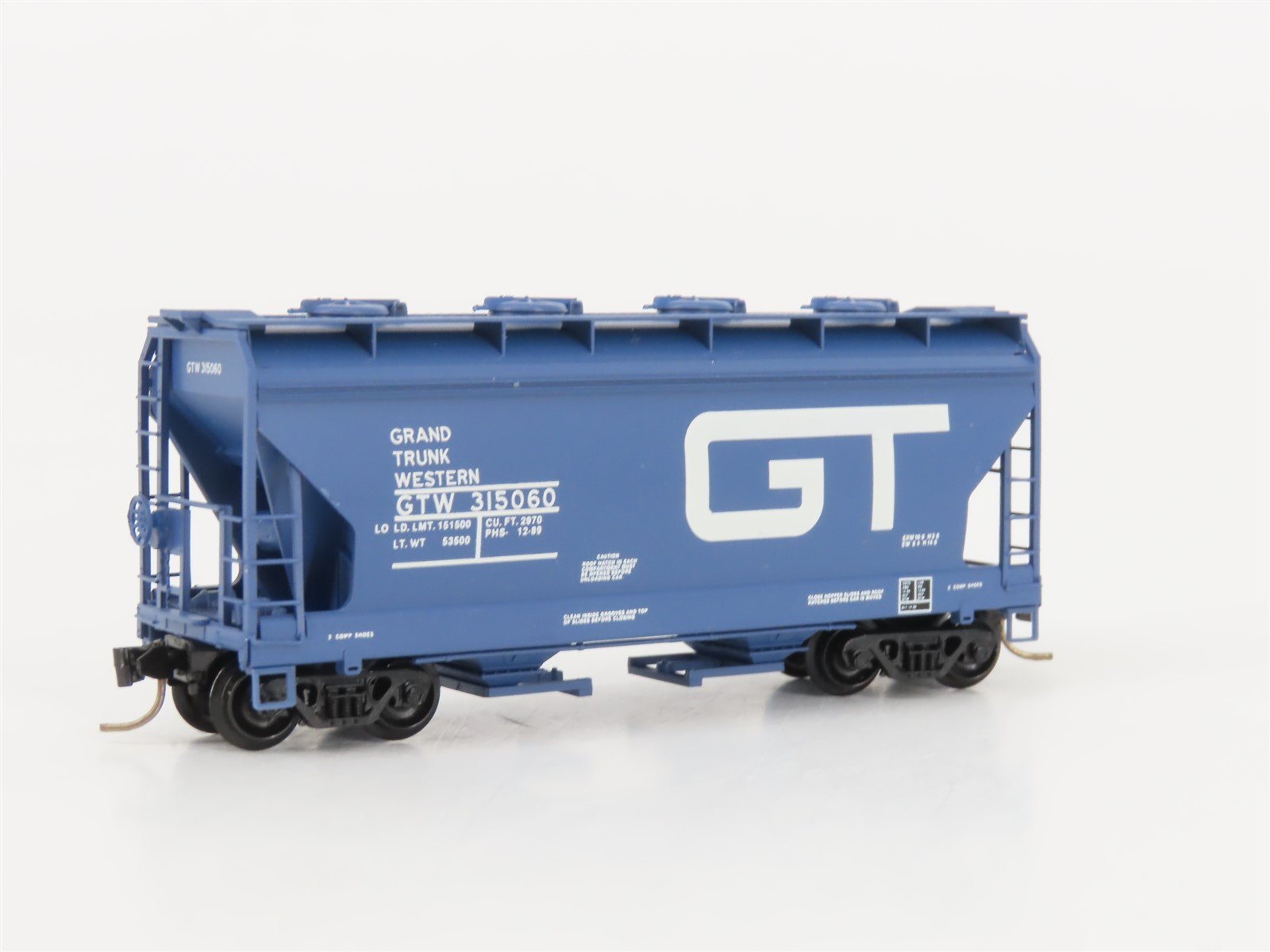 N Micro-Trains MTL 92010 GTW Grand Trunk Western 2 Bay Centerflow Hopper #315060