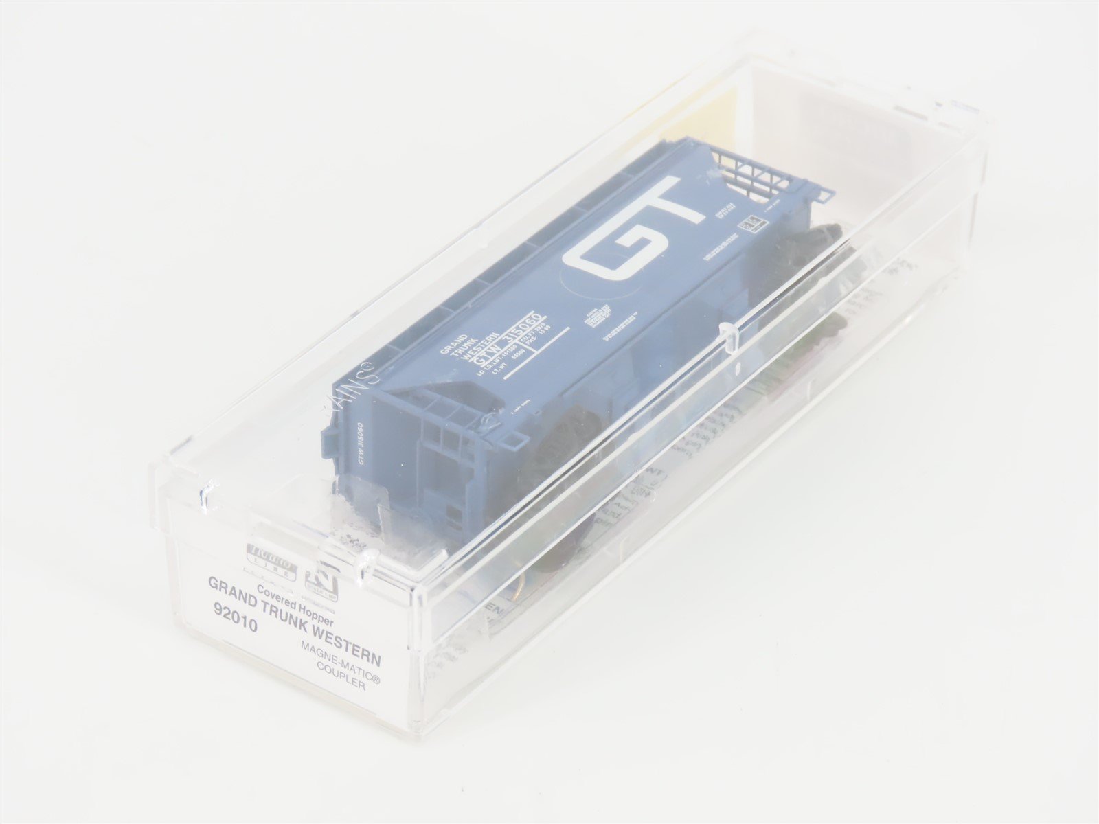 N Micro-Trains MTL 92010 GTW Grand Trunk Western 2 Bay Centerflow Hopper #315060