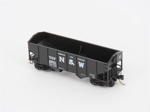 N Scale Micro-Trains MTL 91010 N&W Norfolk & Western 33' 2-Bay Hopper #38221