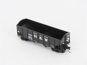 N Scale Micro-Trains MTL 91010 N&W Norfolk & Western 33' 2-Bay Hopper #38221