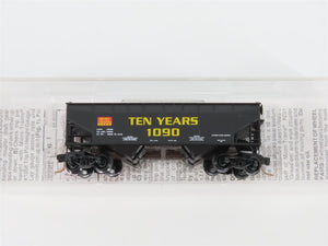 N Micro-Trains MTL 90020 Micro-Trains Line 10th Anniversary 2 Bay Hopper #1090