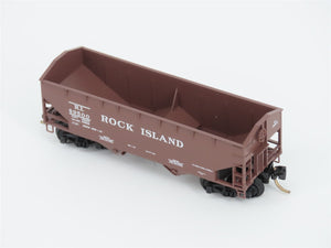 N Scale Micro-Trains MTL 90010 RI Rock Island 33' 2-Bay Hopper #89500