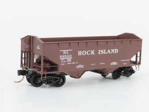N Scale Micro-Trains MTL 90010 RI Rock Island 33' 2-Bay Hopper #89500