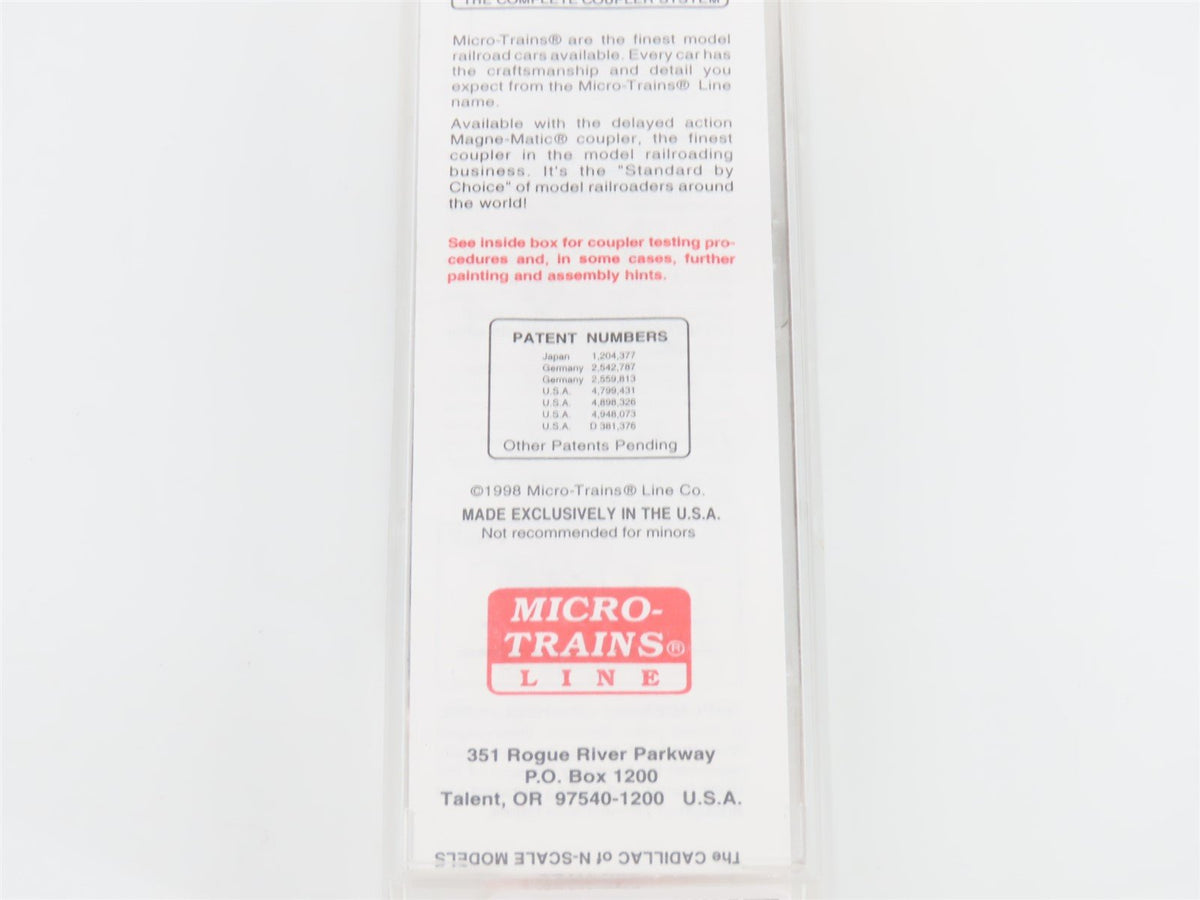 N Scale Micro-Trains MTL 90010 RI Rock Island 33&#39; 2-Bay Hopper #89500