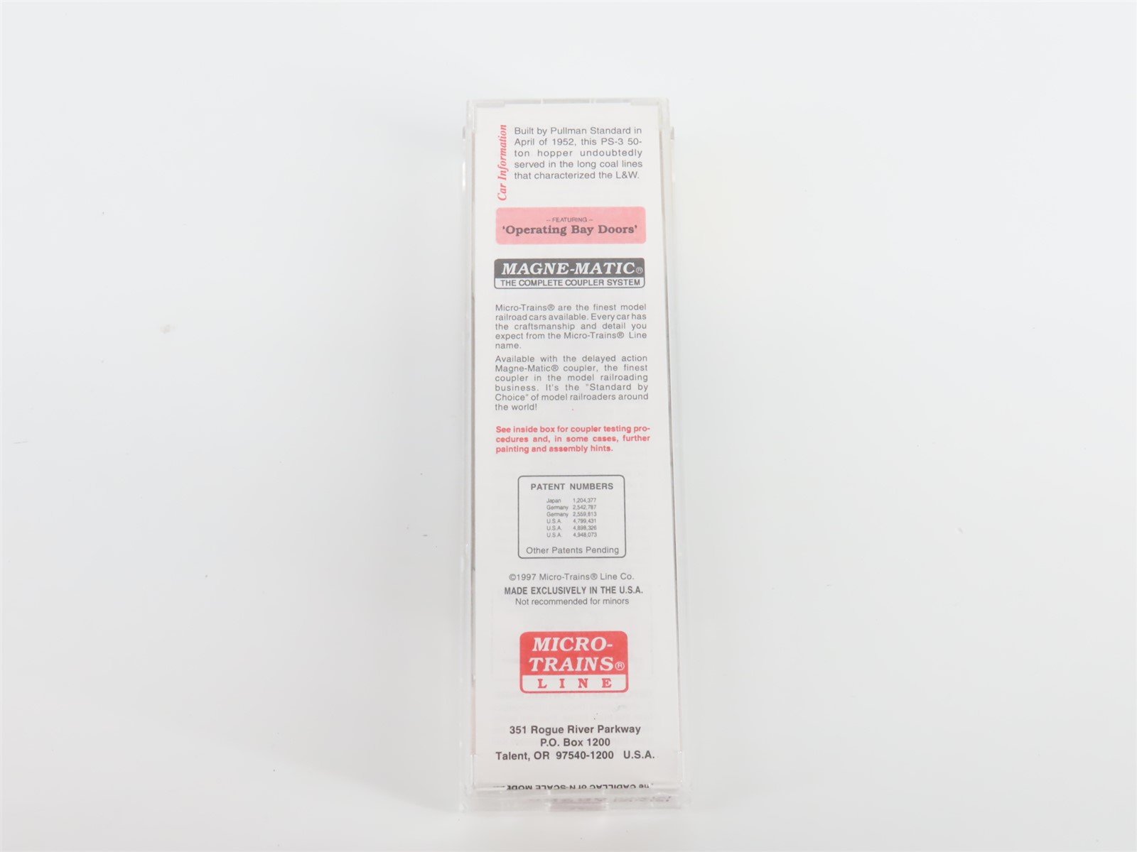 N Scale Micro-Trains MTL 89010 L&N 