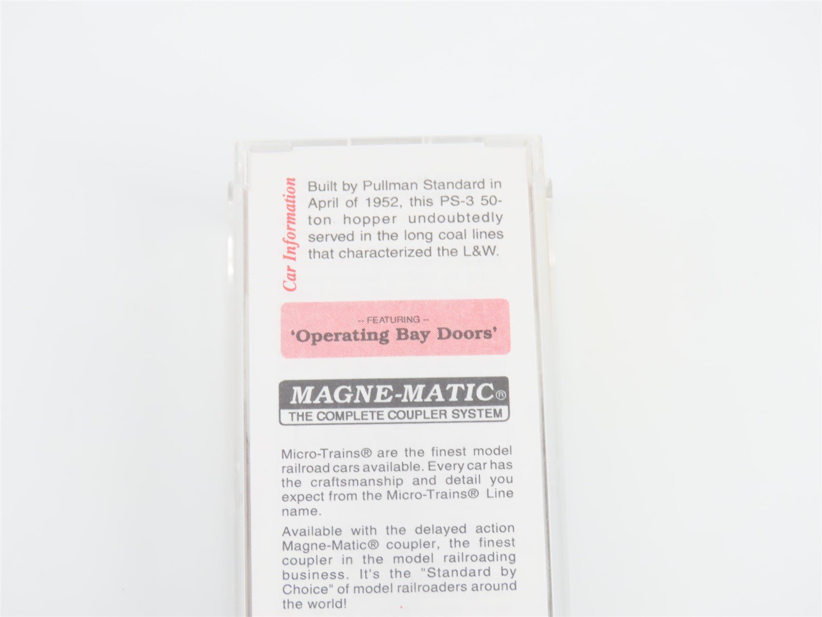 N Scale Micro-Trains MTL 89010 L&N 