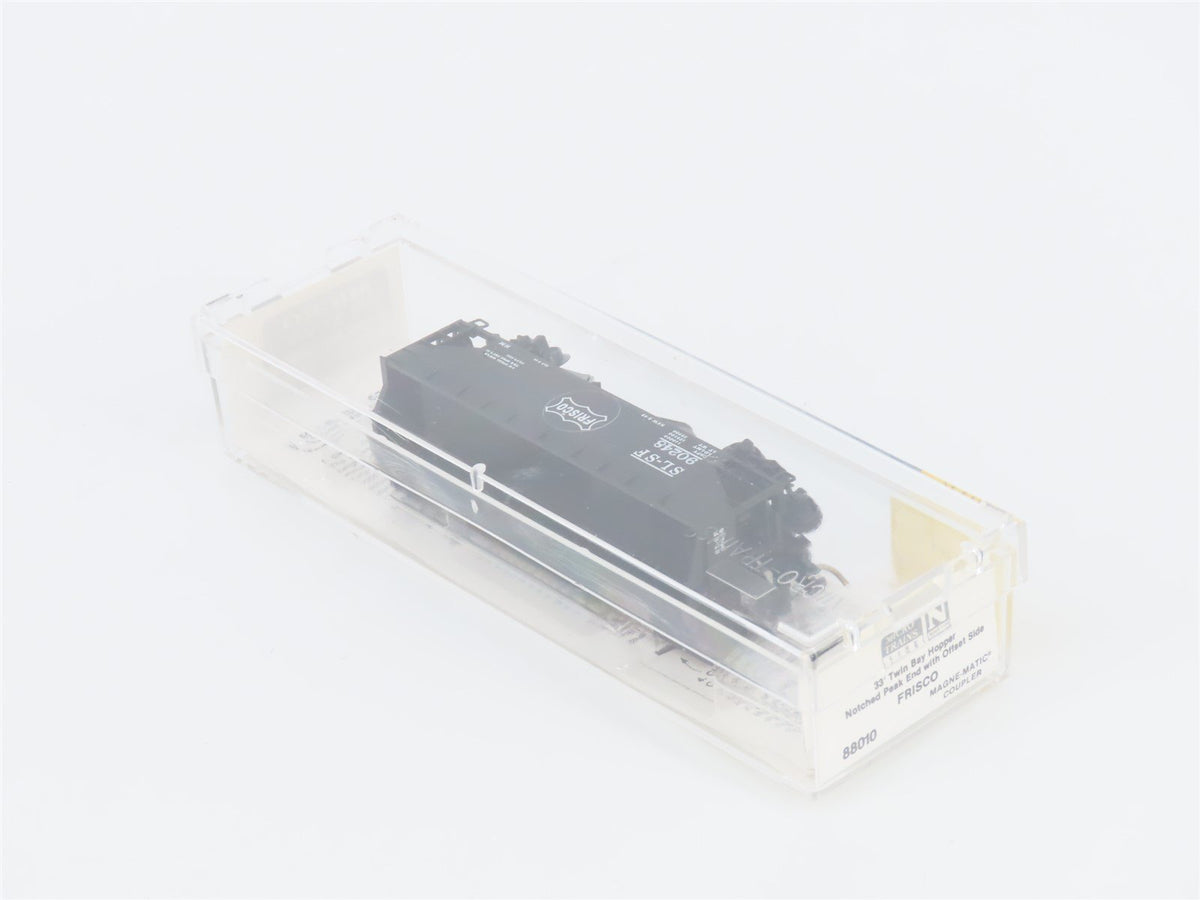 N Scale Micro-Trains MTL 88010 SLSF Frisco 33&#39; 2-Bay Hopper #90248
