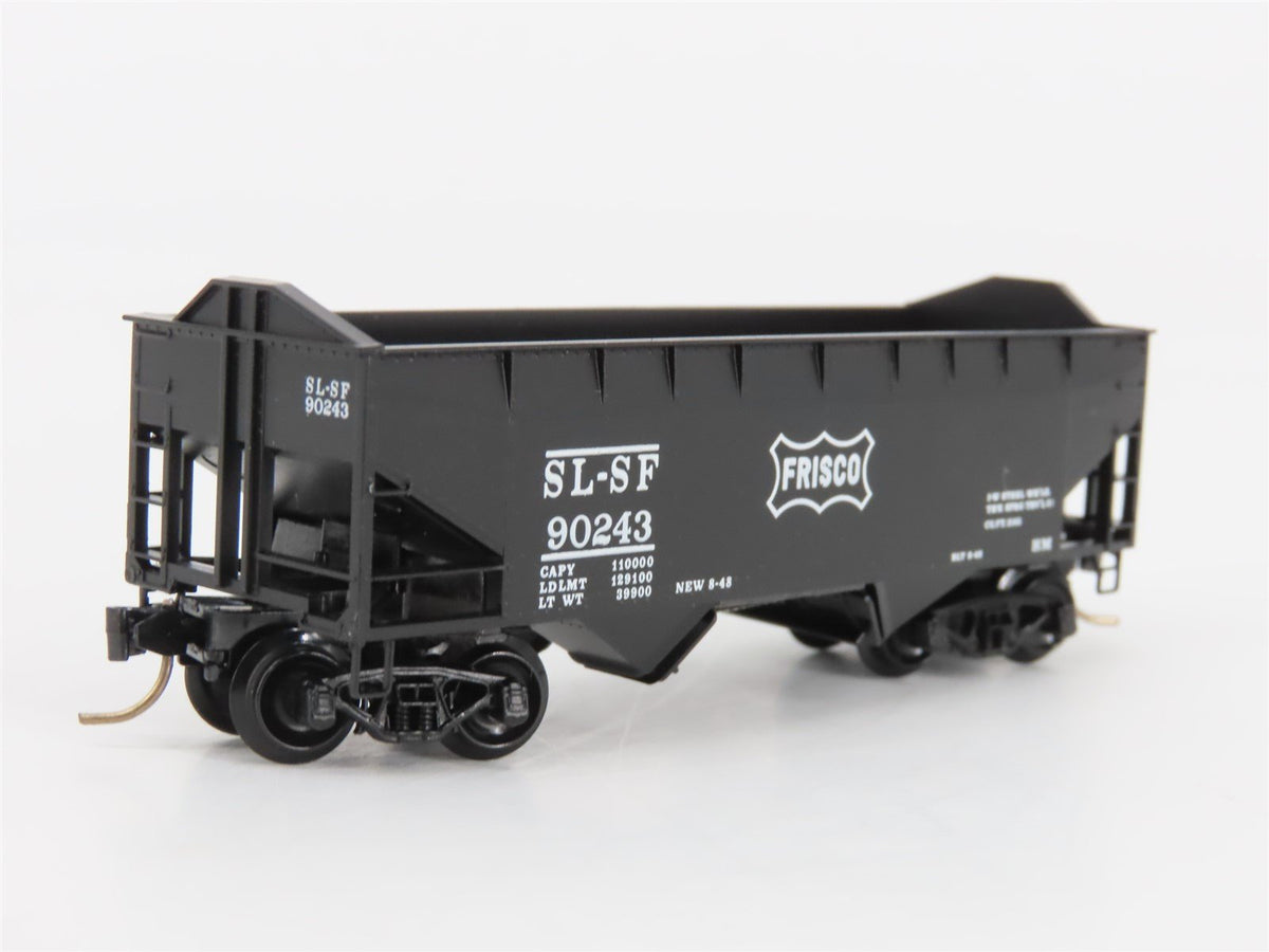 N Scale Micro-Trains MTL 88010 SLSF Frisco 33&#39; 2-Bay Hopper #90243