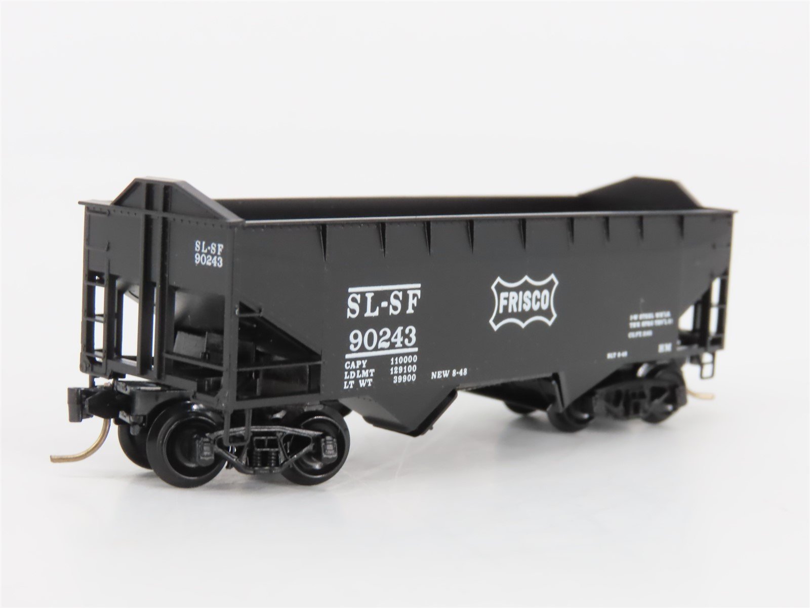 N Scale Micro-Trains MTL 88010 SLSF Frisco 33' 2-Bay Hopper #90243