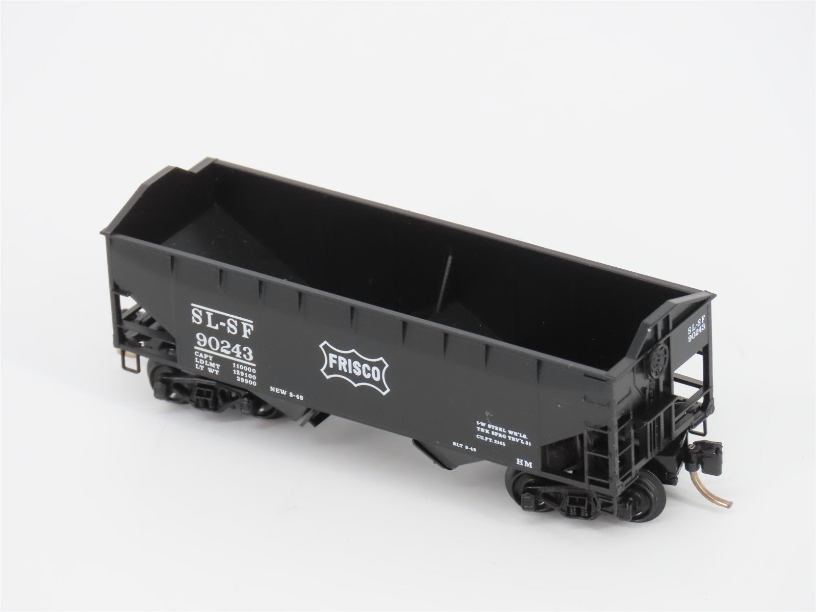 N Scale Micro-Trains MTL 88010 SLSF Frisco 33' 2-Bay Hopper #90243
