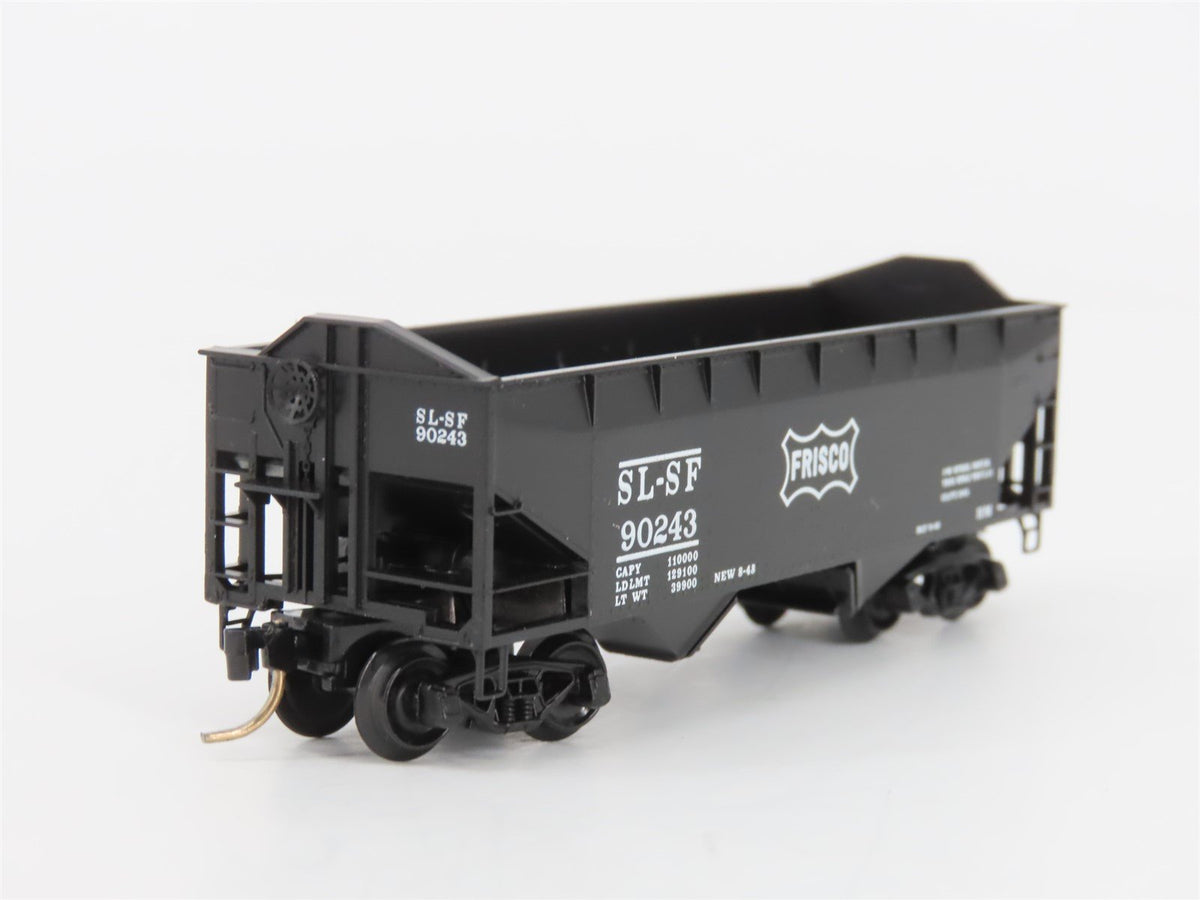 N Scale Micro-Trains MTL 88010 SLSF Frisco 33&#39; 2-Bay Hopper #90243