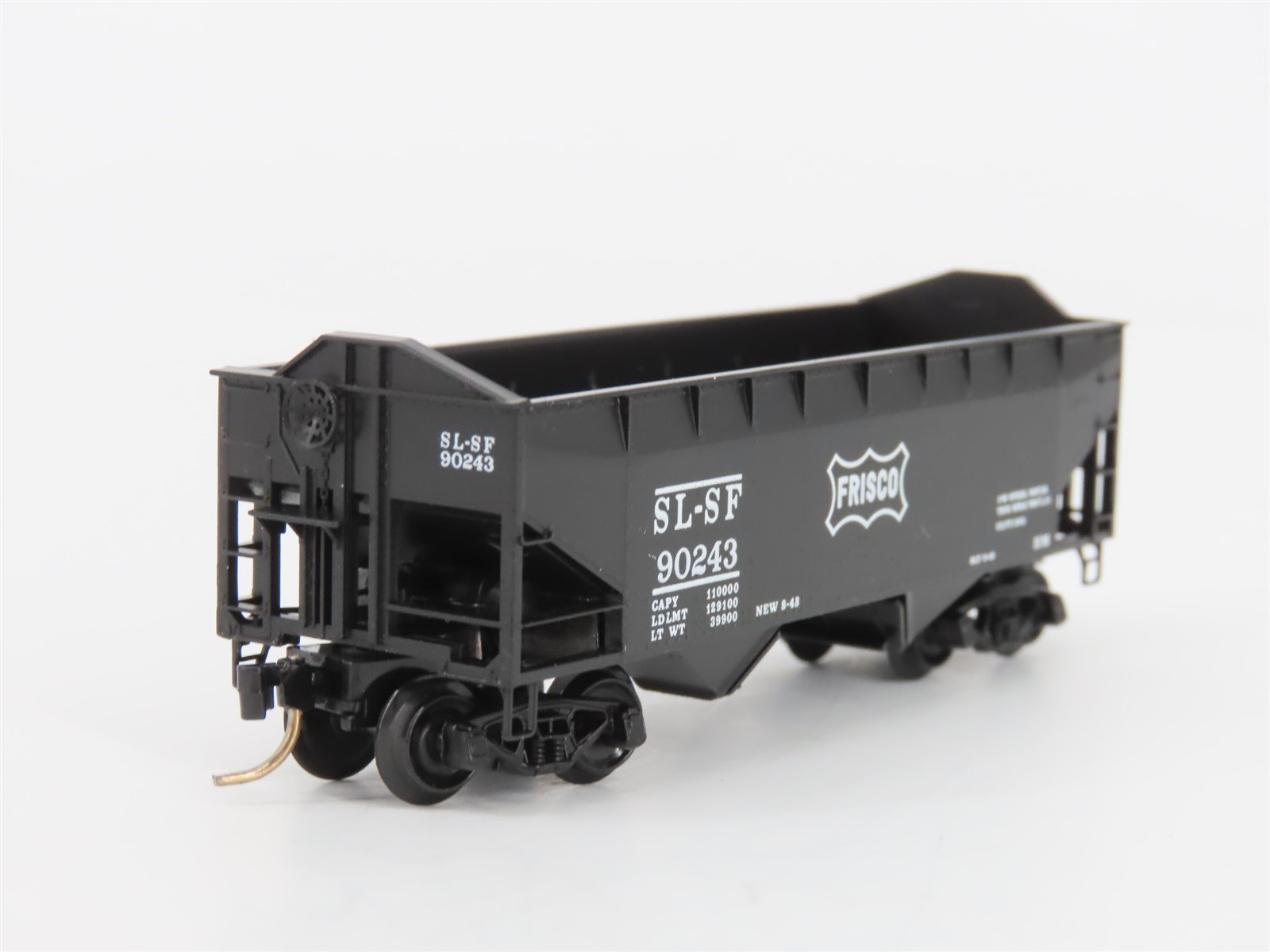 N Scale Micro-Trains MTL 88010 SLSF Frisco 33' 2-Bay Hopper #90243