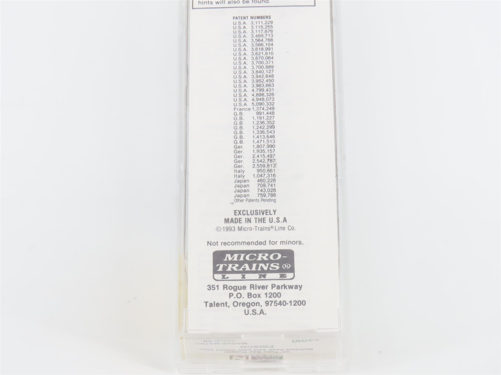 N Scale Micro-Trains MTL 88010 SLSF Frisco 33' 2-Bay Hopper #90243